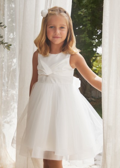 Abito tulle fantasia brill....