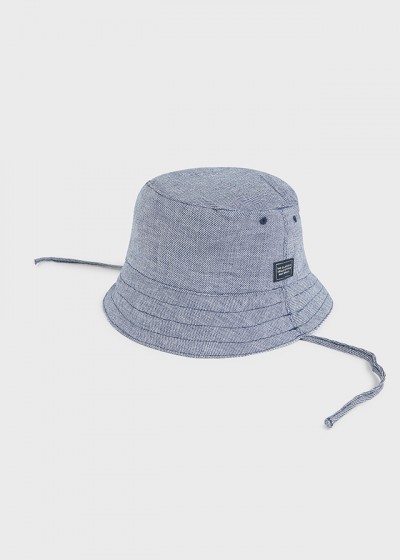 Cappello a secchiello lino