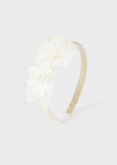 Cerchietto fiori Champagne 067
