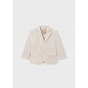 Giacca lino elegante Coco righe 050