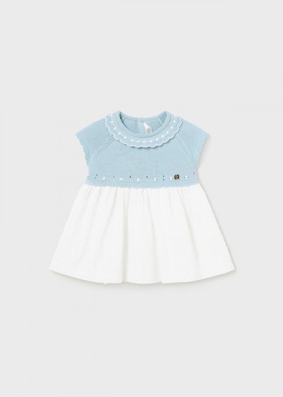 Vestito combinato tricot