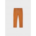 Pantalone lino delave Peperone 071