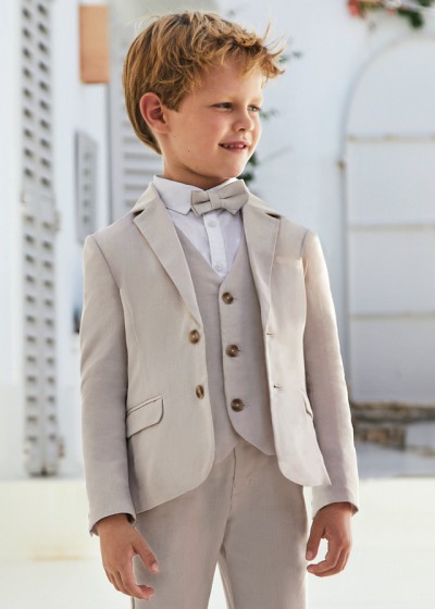 Giacca lino suiting Rafia 076