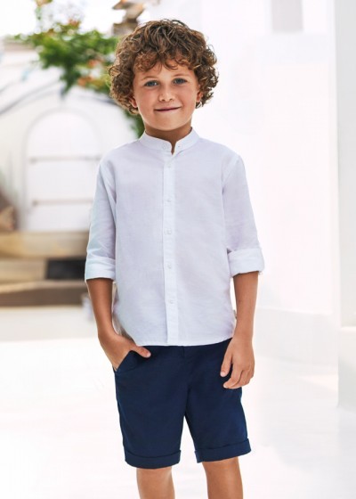 Bermuda lino suiting Marino...