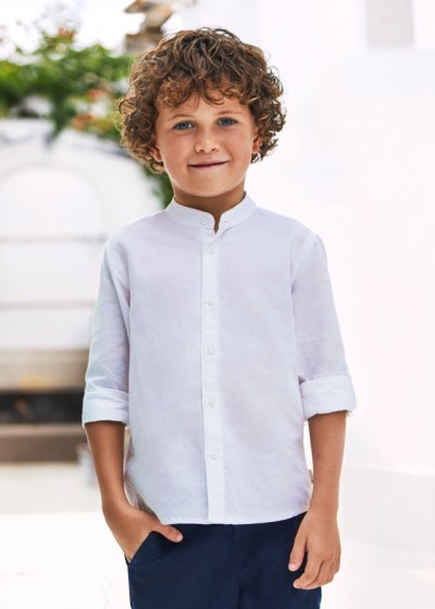 Camicia m/l coreano lino...