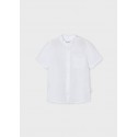 Camicia m/c c/coreano Bianco 054