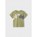 Maglietta m/c wild jungle Vere cachi 079