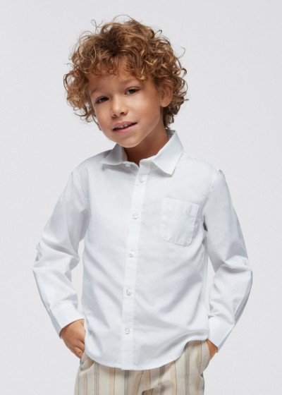Camicia m/l basica Bianco 039