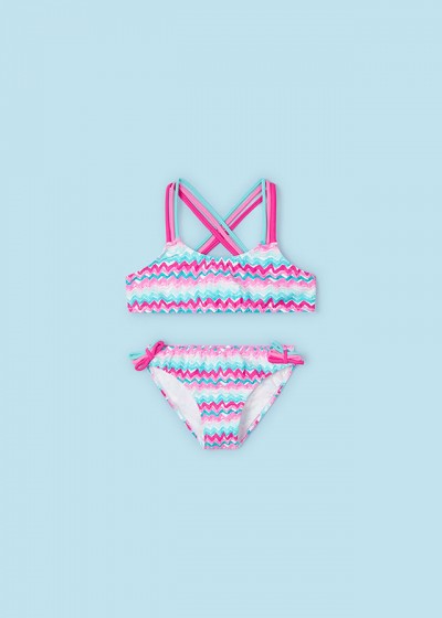 Bikini bretelle Fucsia 051