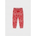 Pantalone lungo stampato Granatina 083