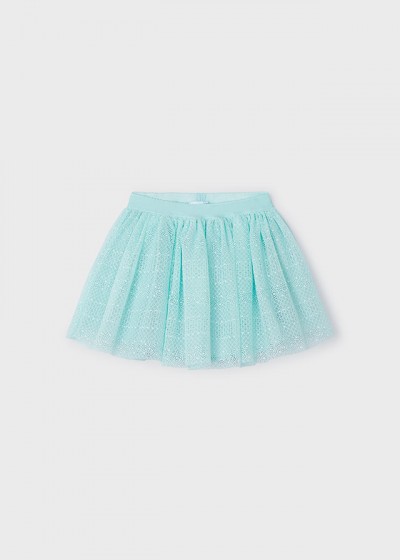 Gonna in tulle con fantasie...