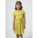 Vestito garza fantasia Pistacchio 028