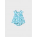 Vestito bretelline stampato Capri 065