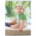 Completo salopette e cappello Kale 037