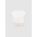Completo pantalone corto Lino 053