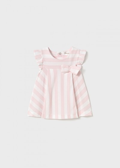 Vestito punto Rosa baby 090