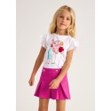 Pantalone corto punto roma Magenta 072