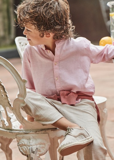 Pantalone lino elegante...