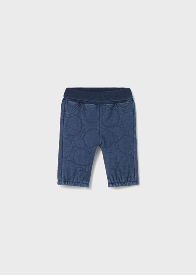 Pantalone denim imbottito