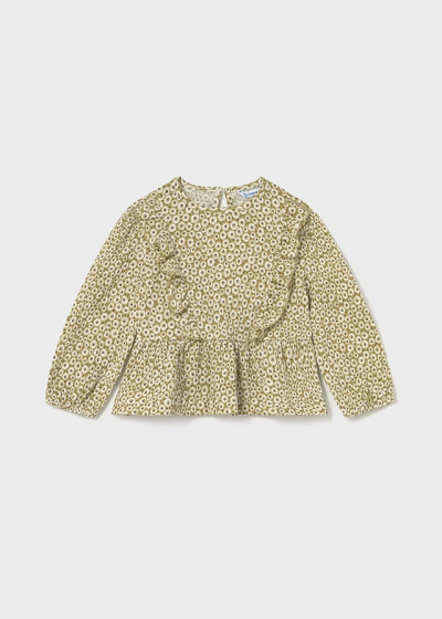 Blusa stampata bambula