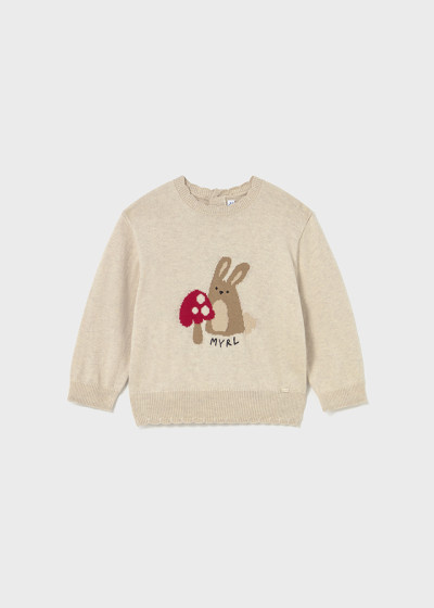 Maglione fino jacquard
