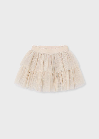 Gonna in tulle con fantasie