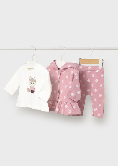 Tuta tricot 3 pezzi
