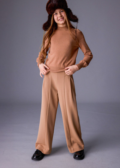 Pantalone lungo wide leg