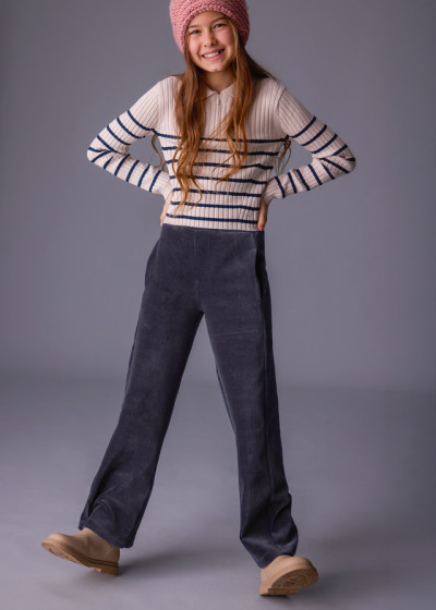 Pantalone lungo velluto