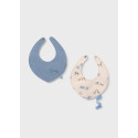 Set 2 bavaglini Blue bell 038