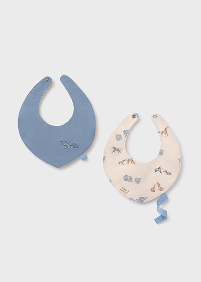 Set 2 bavaglini Blue bell 038