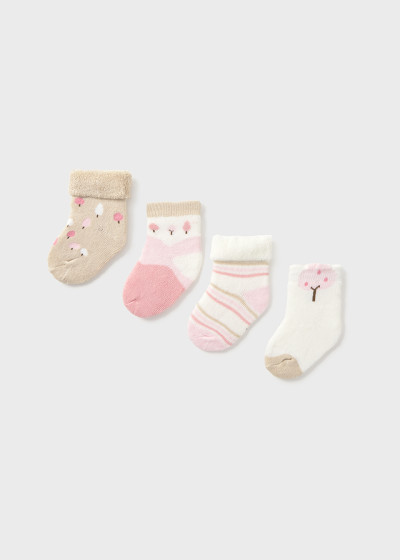 Set 4 calze Rosab quar 065