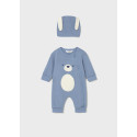 Tutina con cappello soft Nube 051