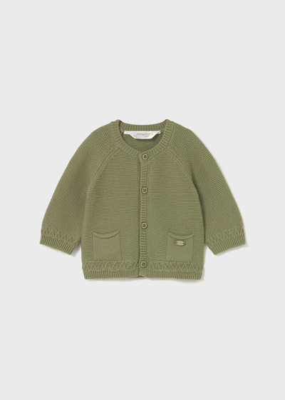 Cardigan girocollo tricot...