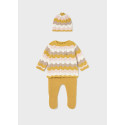Comp. ghettina e cappello tricot Margherita 065