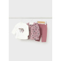 Tuta jacquard 3 pezzi Blush 055