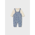 Tutina salopette jacquard Blue bell 079