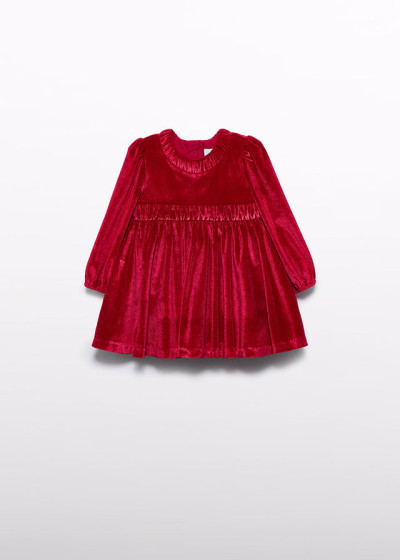 Vestito velluto glitter