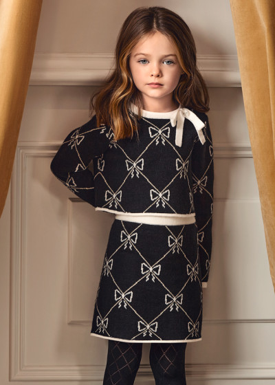 Compl. gonna tricot jacquard