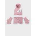 Compl. cappello sciarpa fiori Cipria 086