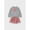 Compl. gonna tulle fantasia Cipria 079