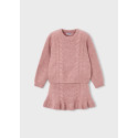 Compl. gonna tricot intrecciata Cipria 070