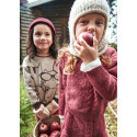 Compl. gonna tricot intrecciata Cilieg mez 068