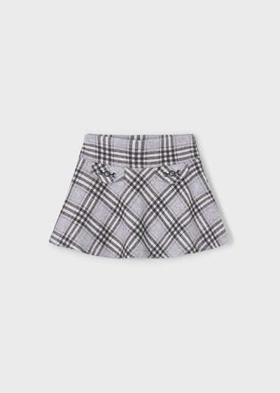 Gonna jacquard Argento 088