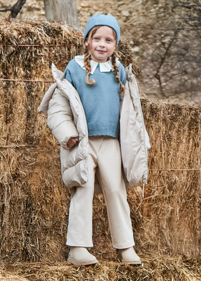 Pantalone pinces Beige 068