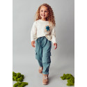 Pantalone cargo Salvia 064