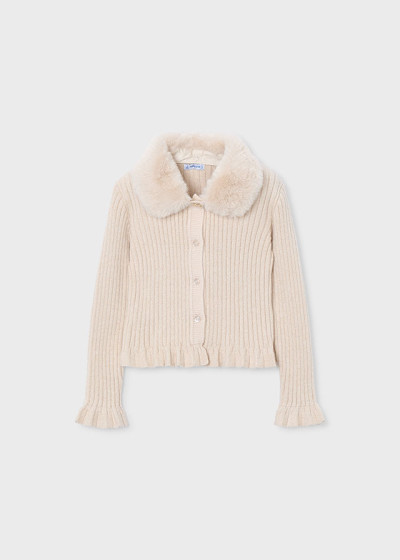 Cardigan tricot colletto...