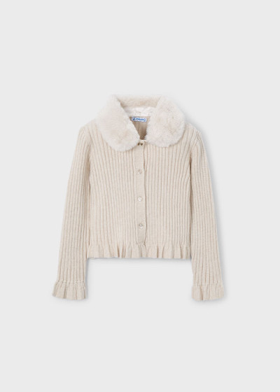 Cardigan tricot colletto...