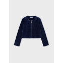 Coprispalla maglia pelliccia Marino 078