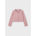 Coprispalla maglia pelliccia Cipria 076